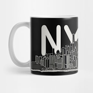 Manhattan, New York City Light Mug